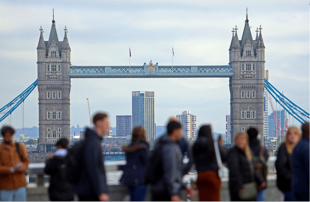 英國工資增長速度為 2022 年以來最慢，令英國央行松了一口氣