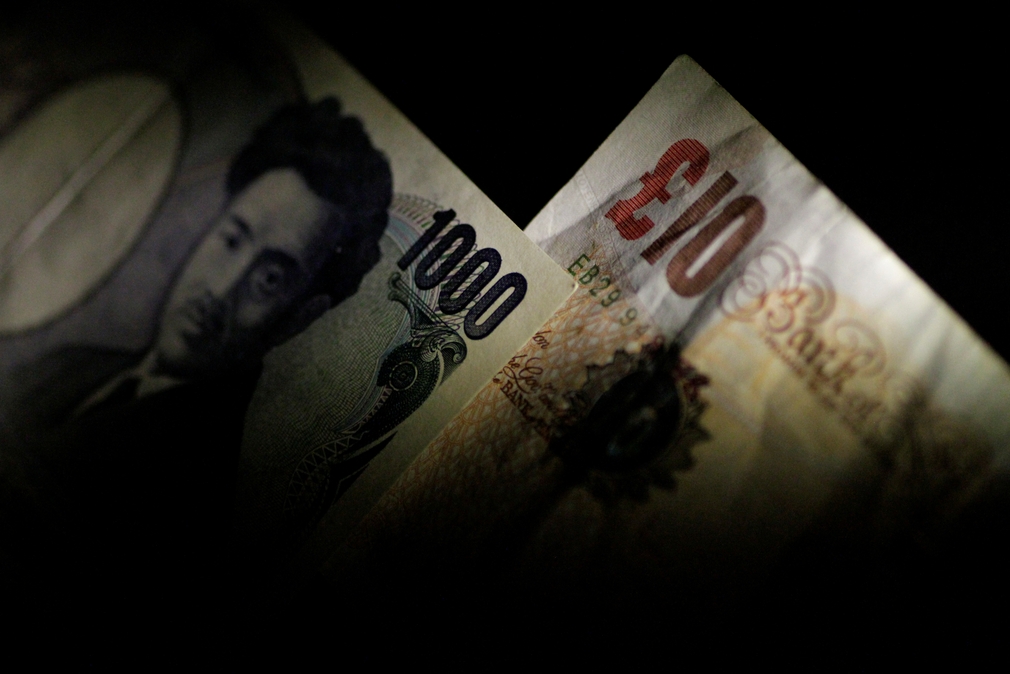 日本央行大幅調整政策後，英鎊對日元大漲