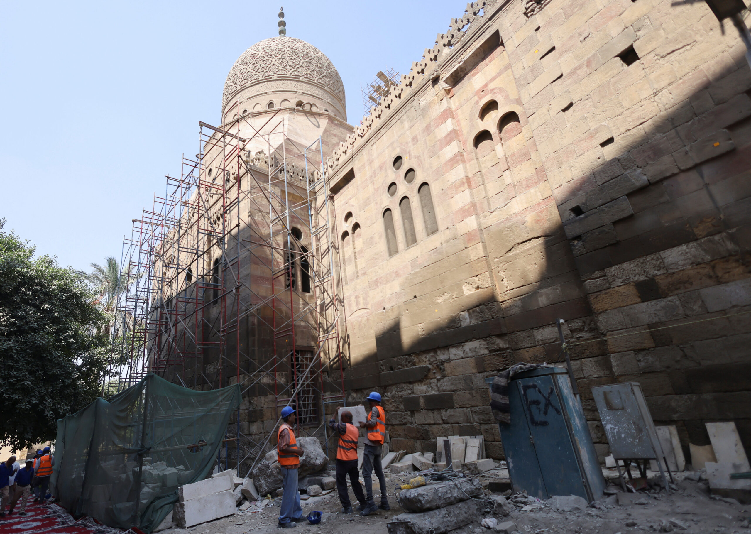 埃及和美國為開羅古城的翻新工程揭幕