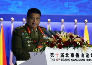 英國制裁斯里蘭卡前指揮官，因內戰期間侵犯人權