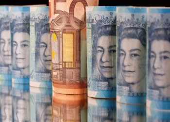 英鎊兌歐元連續七天的上漲勢頭中斷