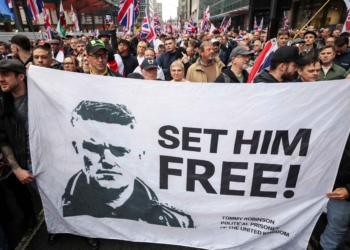 英國反伊斯蘭活動人士’湯米·羅賓遜’將於下周獲釋