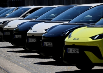 中國比亞迪汽車在歐洲的電動汽車銷量首次超過特斯拉