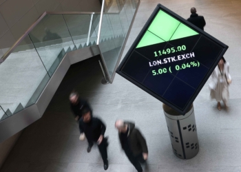 英國股市下跌，因特朗普重燃關稅擔憂