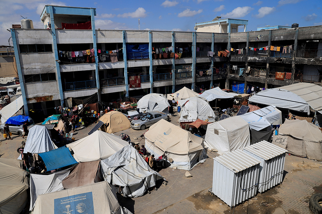 聯合國倉庫遭致命闖入，援助物資緩慢進入加沙
