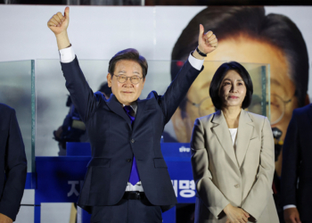 自由派候選人李在明在戒嚴令「審判日」中當選南韓總統