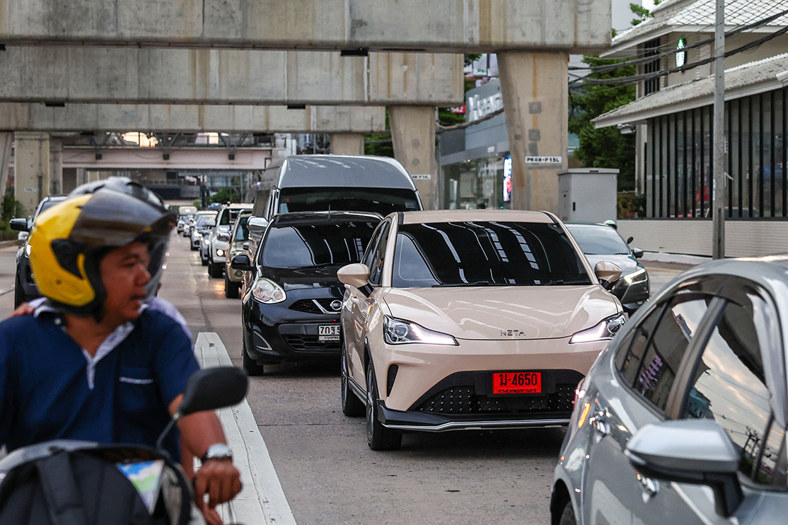 中國電動汽車激烈競爭考驗泰國本土生產目標