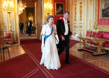 英國安妮公主慶祝她的75歲生日