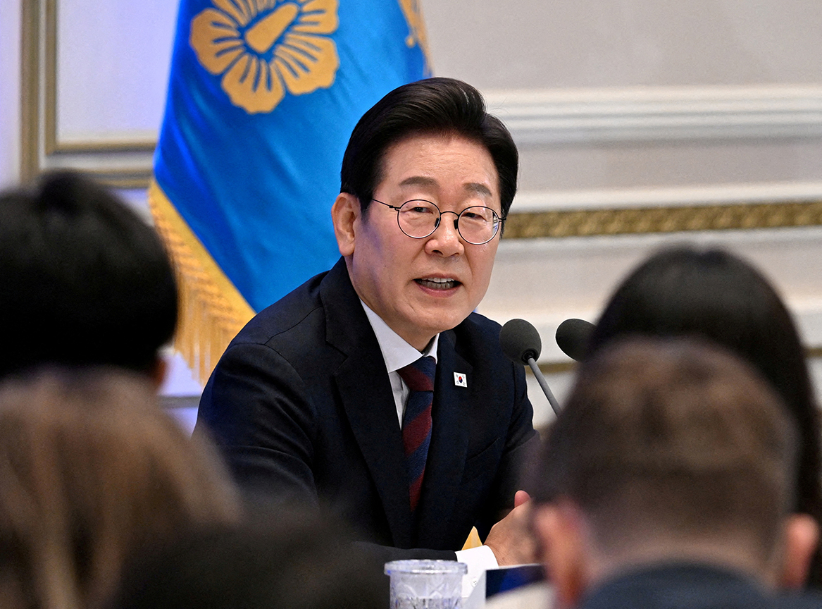 駐韓美軍費用問題成焦點，韓國總統李在明與特朗普會晤
