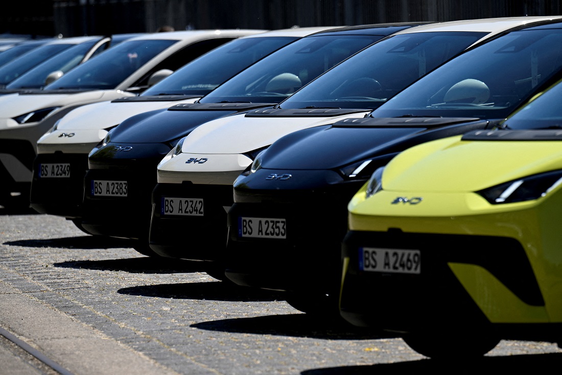 歐洲汽車銷量 7 月恢復增長，比亞迪領先特斯拉優勢明顯