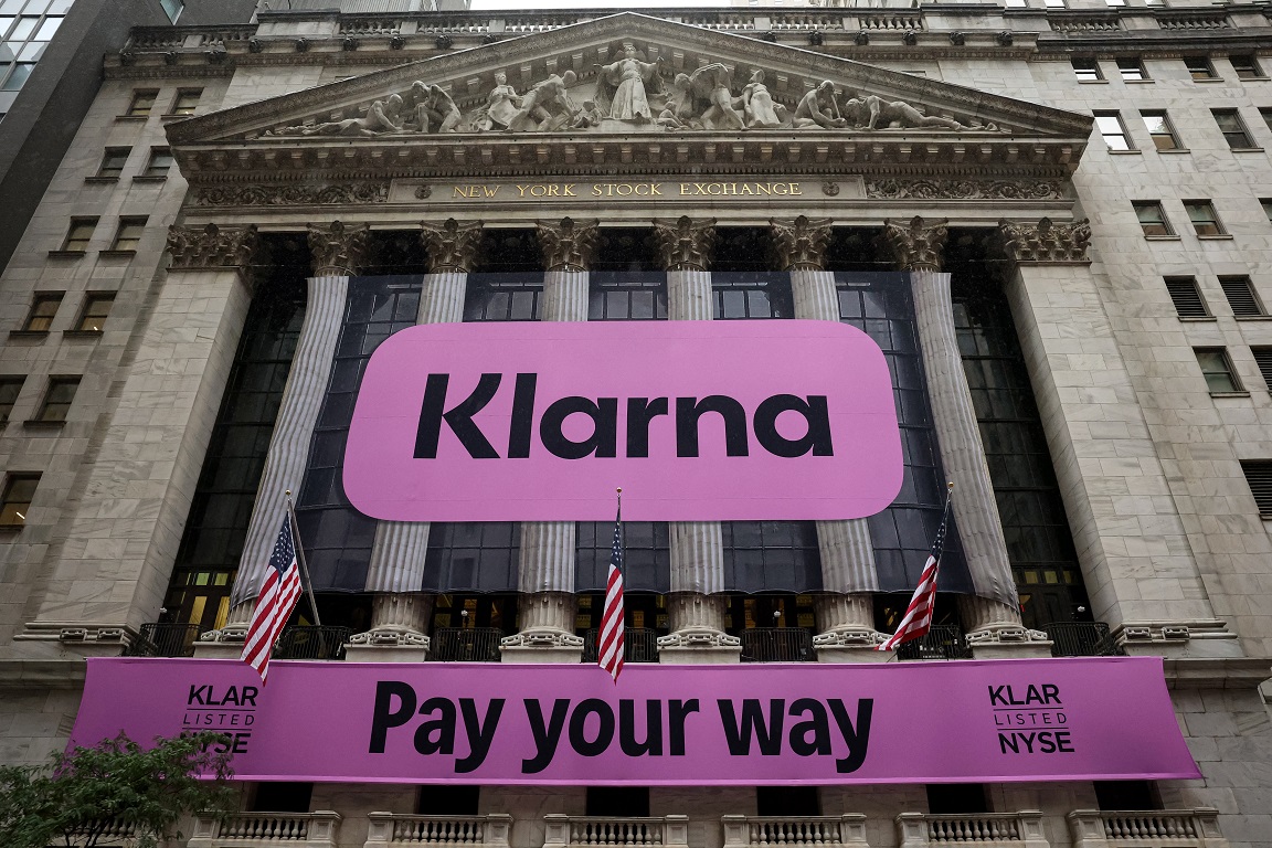 Klarna 在紐約證券交易所上市首日股價飆升，公司估值近 200 億美元