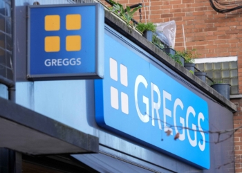 英國格雷格斯因消費者信心低迷而受挫