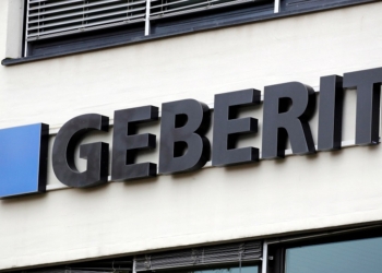 衛浴材料製造商吉博力（Geberit）公佈其第四季度銷售額增長超預期