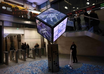 英國富時100指數上漲，匯豐銀行領漲銀行股反彈